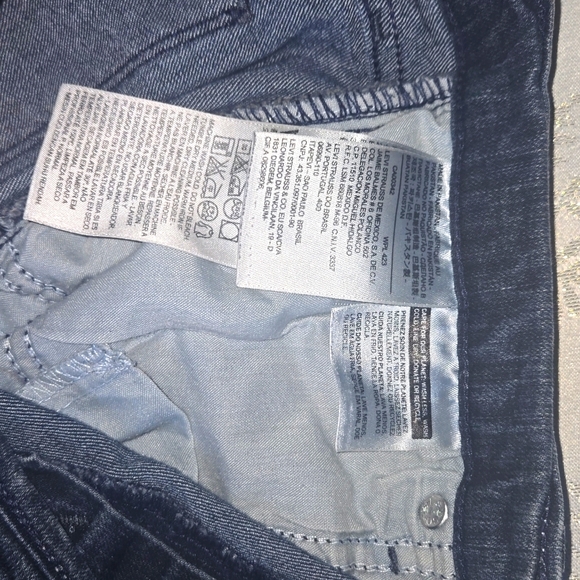 Levi’s 505 Straight Leg Jeans Blue size 10 - Picture 5 of 6